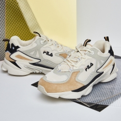 Fila Skipper - Miesten Urheilukengät - Beige/Mustat | FI-68086